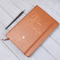 Graphic Leather Journal | Letter to My Daughter | Sunset