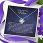 Love Knot Necklace- Amazing Mom