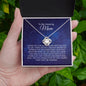 Love Knot Necklace- Amazing Mom