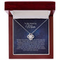 Love Knot Necklace- Amazing Mom