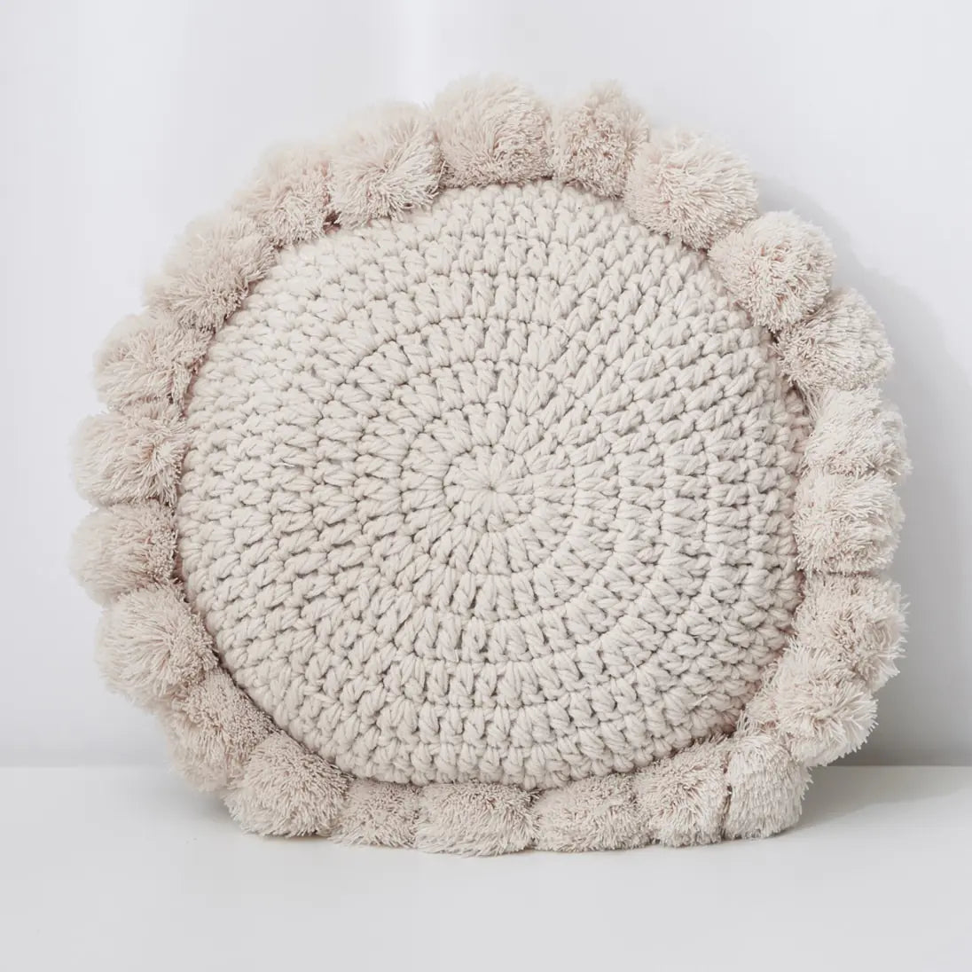 Kawaii Pompon Seat Back Cushion