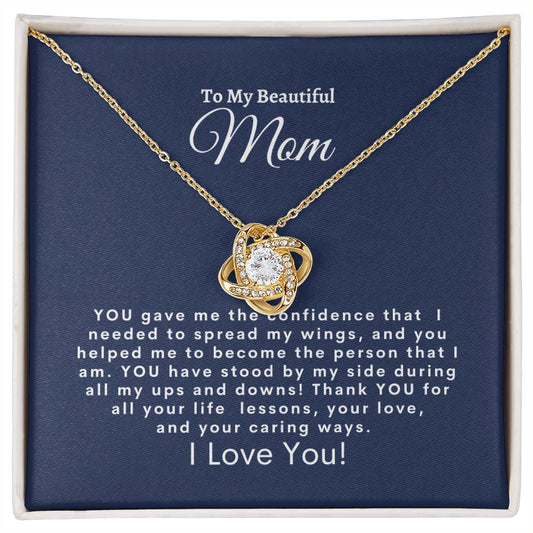 Love Knot Necklace-Beautiful Mom